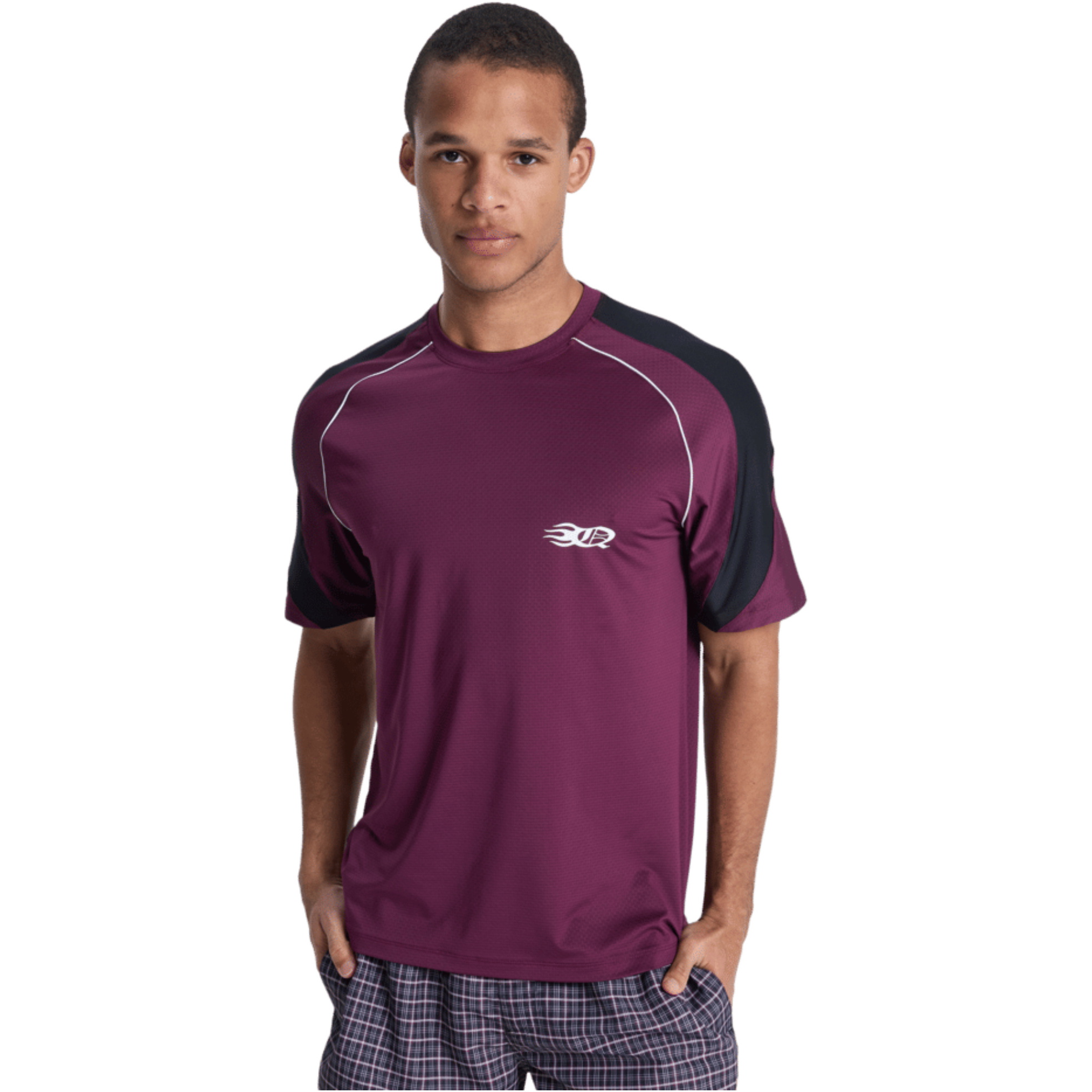 2026 Quiksilver Hommes T-shirt De Surf à Manches Courtes Mercury Americana EQYWR03478 - Potent Purple